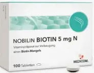 Аналог Биотиналь В7: Биотин