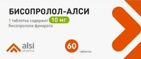 Бисопролол Таблетки 10мг №60 в Орехово-Зуево