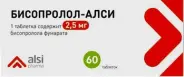 Бисопролол Таблетки 2.5мг №60 в Фрязино от Интернет - аптека  POLZAru Фрязино