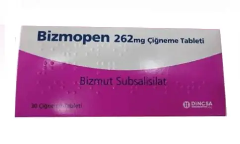 Бизмопен Таблетки 262мг №30 произодства Турция