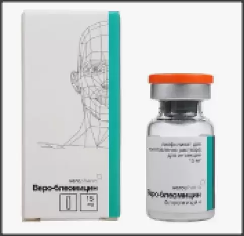 Блеомицин Лиофилизат 15мг произодства Верофарм ЗАО
