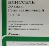 Блиссель гель вагинальный Туба 50мкг/г 10г + апплик.№10 от Италфармако