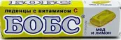 Бобс мёд-лимон Леденцы №10 от Фабрика Де Балас Сао Джоо СА