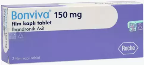 Бонвива Таблетки 150мг №3 произодства Ф. Хоффманн-ля Рош Лтд.