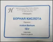 Борная кислота Порошок 10г от Аптека Галактика