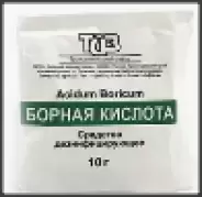 Борная кислота Порошок 10г в СПБ (Санкт-Петербурге) от ЛекОптТорг Аптека №45