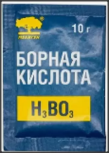 Борная кислота Порошок 10г произодства Мелиген ФП