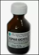 Борной к-ты спиртовой р-р Флакон 3% 25мл от ГОРЗДРАВ Аптека №690