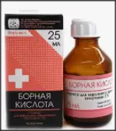 Борной к-ты спиртовой р-р Флакон 3% 25мл в Фрязино от Интернет - аптека  POLZAru Фрязино