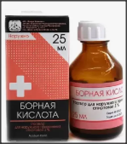 Борной к-ты спиртовой р-р