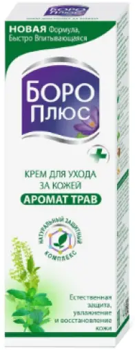 Боро Плюс крем зеленый Аромат трав