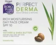 Боро Плюс Перфект Дерма Крем для лица интенсивный увлажняющий SPF 10 с ветивером и маслом ши Банка 50мл в СПБ (Санкт-Петербурге) от ПетроАптека Каменноостровский пр-т 42