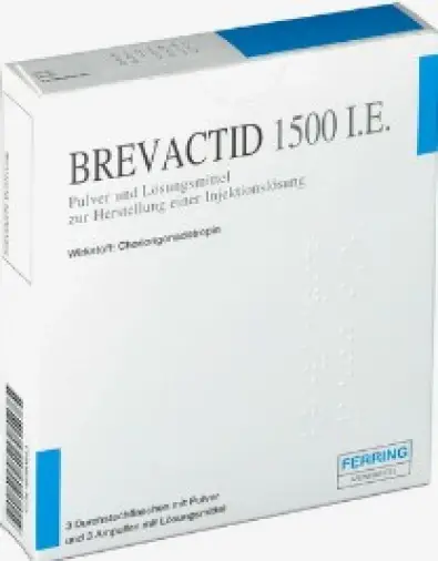 Бревактид Brevactid Шприц 1500МЕ №1 произодства Ферринг
