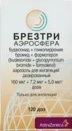 Брезтри Аэросфера Аэрозоль д/ингаляций 160мкг+7.2мкг+5мкг/доза 120доз (10.7г) от ЗДОРОВ ру Молодёжная