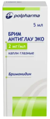 Брим Антиглау Эко Капли глазные 0.2% 5мл в Звенигороде