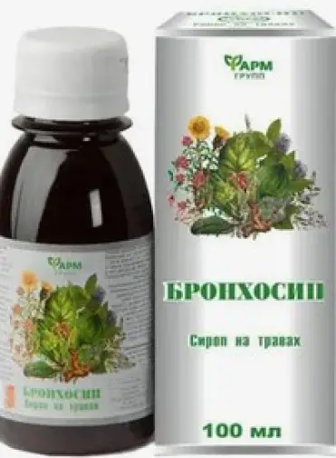 Бронхосип сироп на травах Флакон 100мл произодства Фармгрупп ООО