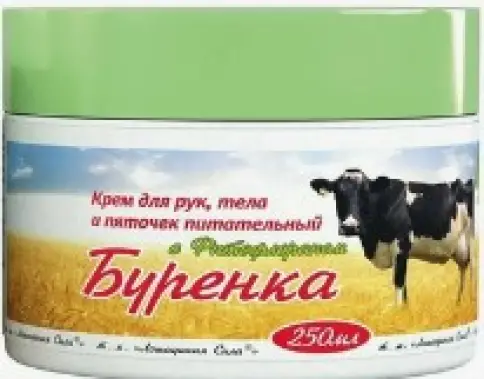 Бурёнка крем д/рук, тела и пяточек с фитофлораном Банка 250мл произодства Биофармлаб ООО