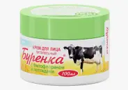 Бурёнка крем для лица питательный с фитофлораном и пептидами Банка 100мл в Фрязино от Интернет - аптека  POLZAru Фрязино