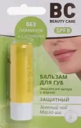 Бьюти кеа Бальзам для губ Защитный масло ши-зеленый чай BC Стик 4.2г от Аптека ру Красноармейская