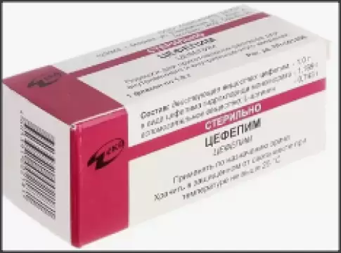 Цефепим Флакон 1г произодства Деко Компания ООО