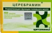 Церебрамин Таблетки п/о 10мг №40 от Клиника Инст. Биорег.и геронт.