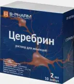 Церебрин Ампулы 2мл №10 от Б-Фарм ООО