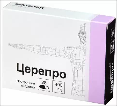Церепро Капсулы 400мг №28 в Ногинске