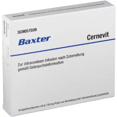 Церневит Порошок д/в/в введ. №10 произодства Бакстер