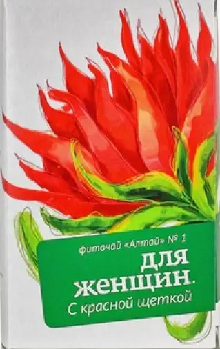 Чай Алтай №1 Для женщин с красной щёткой