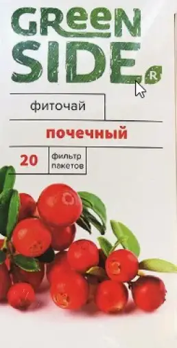Чай Грин Сайд почечный Фильтр-пакеты 1.5г №20 произодства Грин Сайд ООО