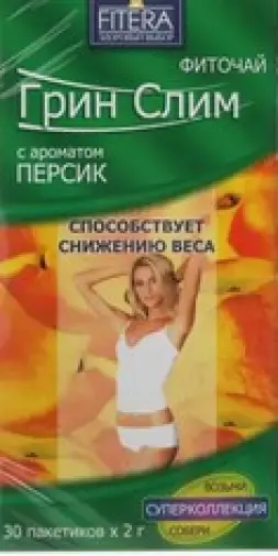 Чай Грин Слим персик