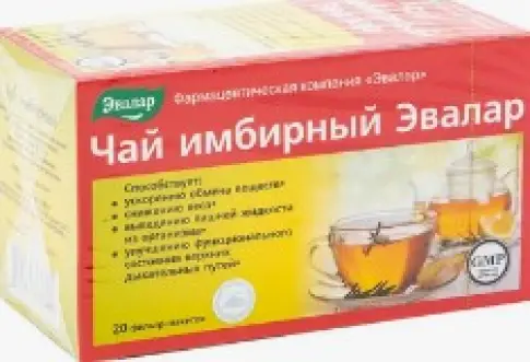 Чай имбирный Фильтр-пакеты 1.5г №20 в Гатчине
