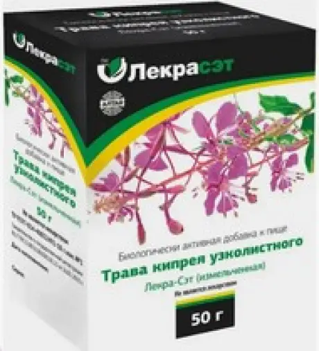 Чай Иван-чай Упаковка 50г произодства Лекра-СЭТ