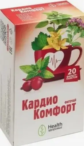 Чай Кардио комфорт Фильтр-пакеты 2г №20