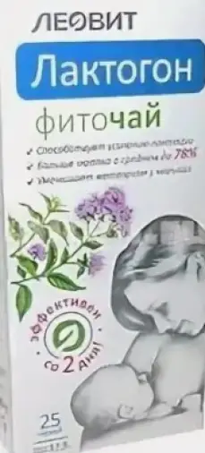 Чай Лактогон Фильтр-пакеты 1.5г №25 произодства Леовит