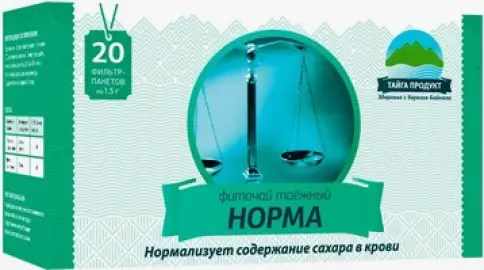 Чай Норма Фильтр-пакеты 1.5г №20