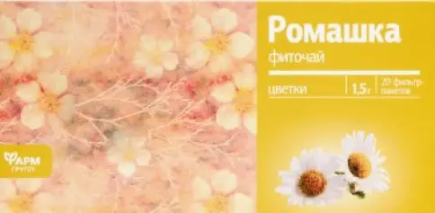 Чай Ромашка Фильтр-пакеты 1.5г №20 в Люберцах