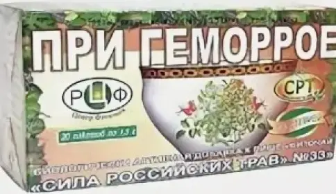 Чай Сила Российских трав №33 От геморроя
