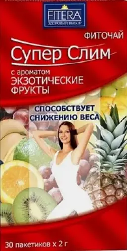Чай Супер Слим экзотик Фильтр-пакеты №30 произодства Фитэра ООО