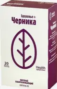 Чай Здоровье+ черника