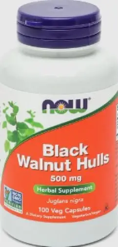 Чёрный орех Капсулы 605мг №100 произодства НауФудс