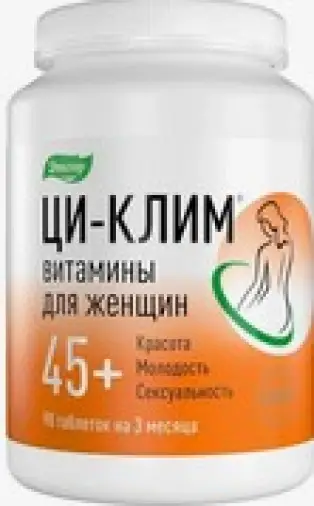 Ци-клим Витамины д/женщин 45+ Таблетки №90 произодства Эвалар ЗАО