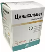 Цинакальцет Таблетки п/о 30мг №30 от Макиз-Фарма ЗАО