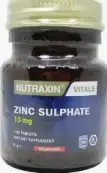 Цинк сульфат Таблетки 15мг №100 от NUTRAXIN