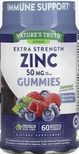 Цинка цитрат Пастилки жевательные (ягодный вкус) 25мг №60 в Гатчине