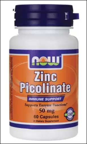 Цинка пиколинат Капсулы 50мг №60 произодства НауФудс