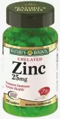 Цинка хелат Таблетки 25мг №100 от Нэйчерс Баунти