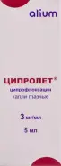 Ципролет Капли глазные 0.3% 5мл от Советская аптека Бескудниковский б-р