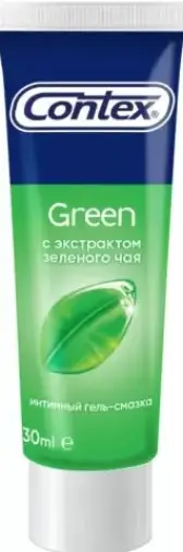 Contex (Контекс) Green гель-смазка с экстрактом зеленого чая