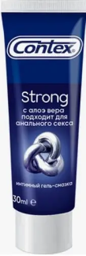 Contex (Контекс) Strong Plus гель-смазка Туба 30мл произодства Альтермед Корпорэйшн